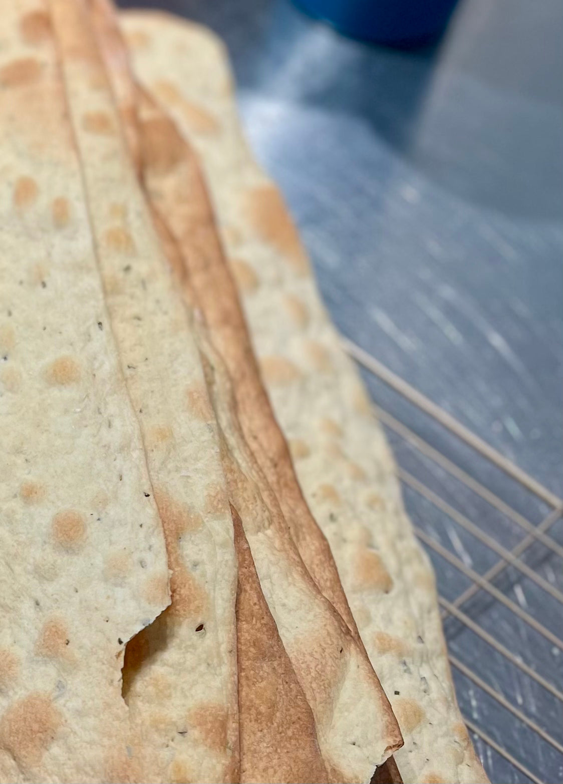 Rosemary, Olive Oil, Sea Salt Sheet Crackers